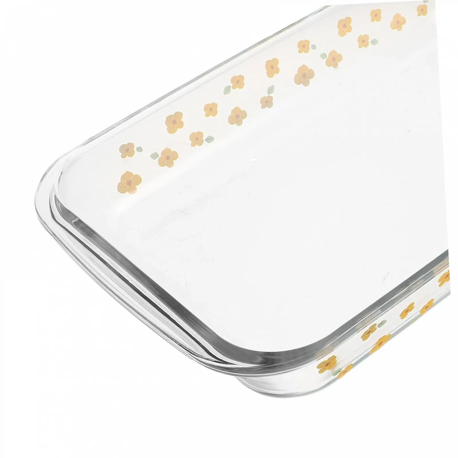 Форма для запікання Sosoport прямокутна скляна термостійка для духовки та мікрохвильової печі прозора без BPA, фото №8