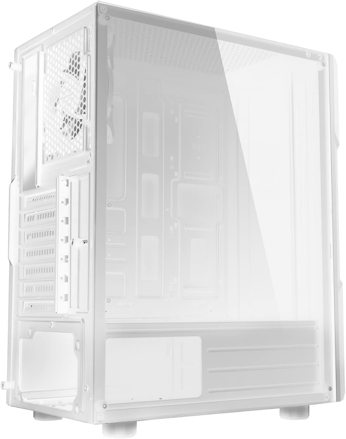 Корпус для ПК Spirit of Gamer Clone III White / ATX / Mid Tower / ARGB / Glass / USB 3.0 / White Edition, фото №4