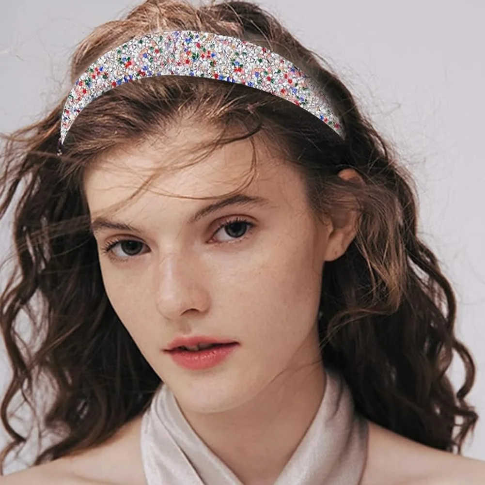 Обруч для волосся широкий з м'якою підкладкою, фото №3