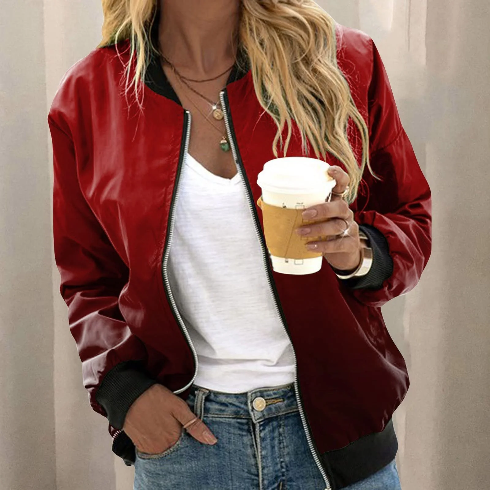 Куртка-бомбер Жіноча, фото №3 Куртка-бомбер Жіноча, фото №3