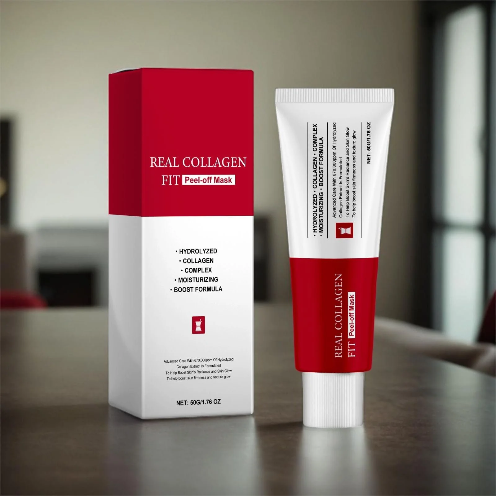 Маска для обличчя Real Collagen Fit, нічна маска Collagen Night Wrapping (2 штуки), фото №7