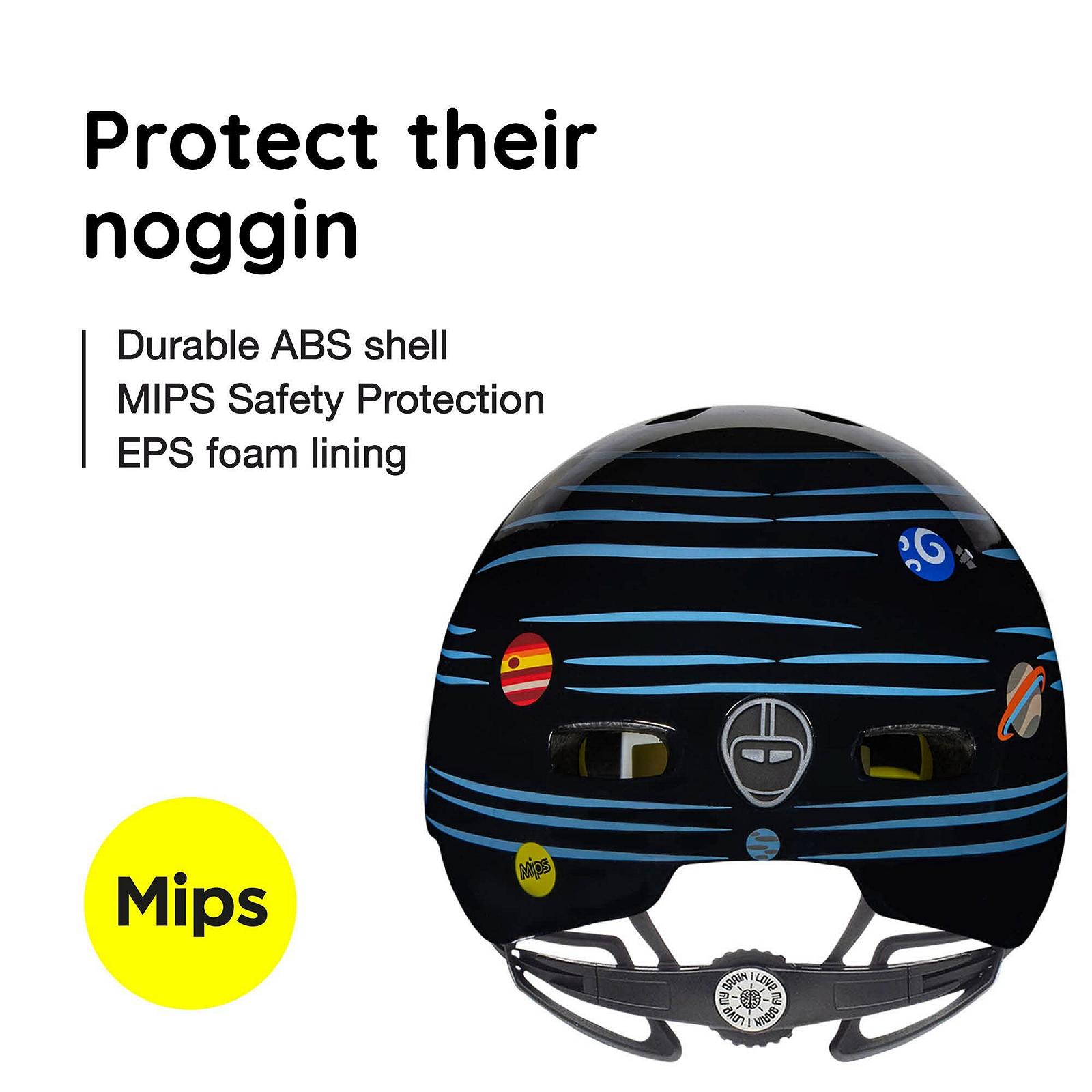 Велосипедний Шолом Nutcase Little Nutty MIPS Defy Gavity Gloss, фото №5