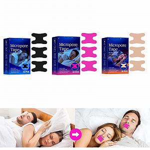 Смужки для рота еластичні Pickstar для сну проти хропіння, 50 шт synthetic.ua - Фото 1