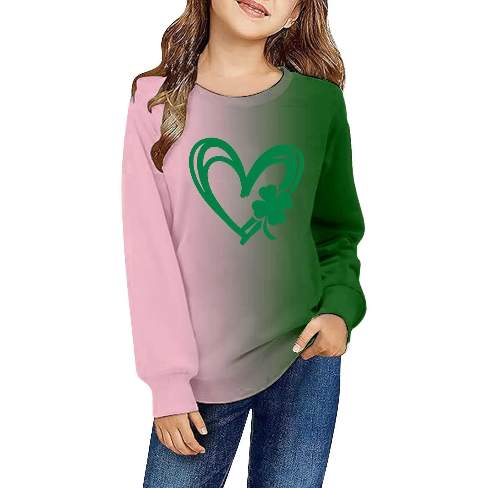 Світшот з круглим вирізом і капюшоном, фото №1