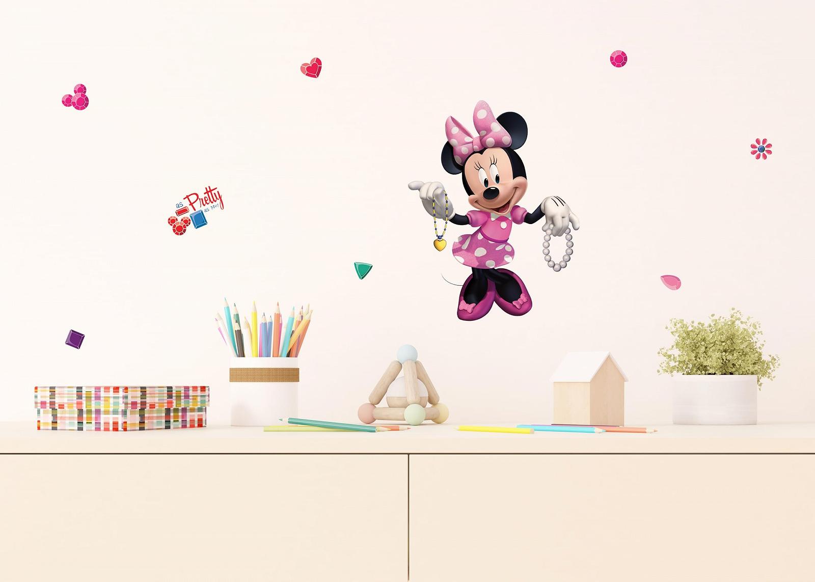 Наклейка на стіну Disney Minnie Mouse DKs 1084 30 x 30 см, фото №2 Наклейка на стіну Disney Minnie Mouse DKs 1084 30 x 30 см, фото №2