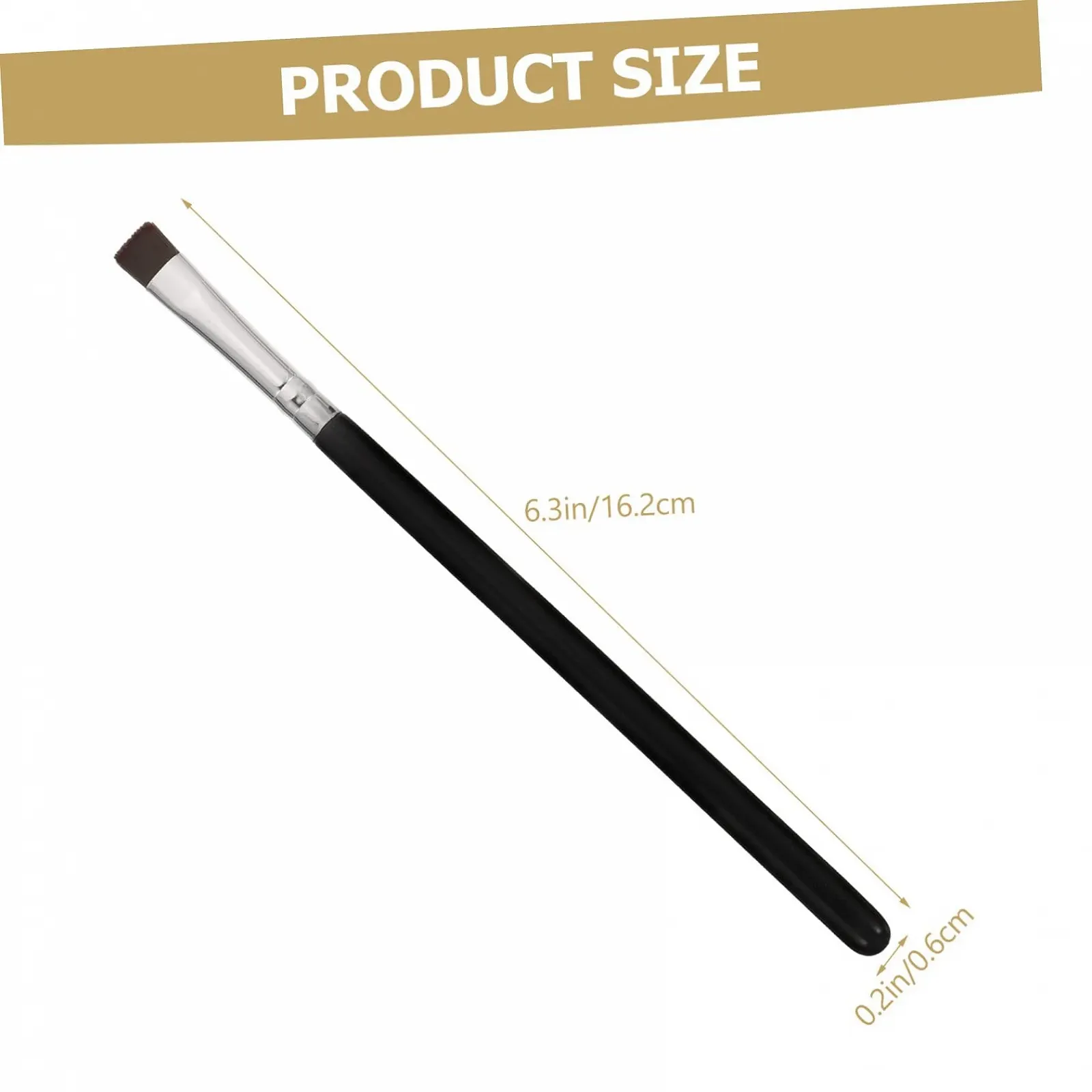 Пензлі FRCOLOR Плоский для брів, фото №6