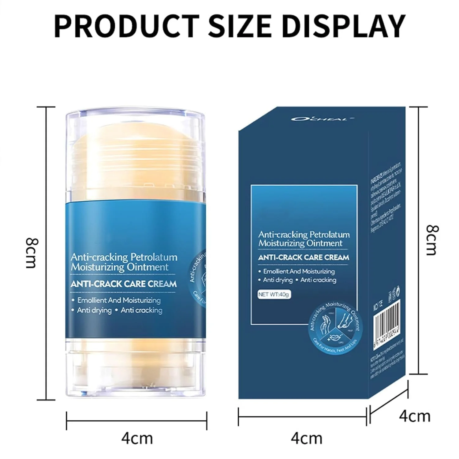 Крем-стик для ног Pack of 2 Repair Stick Shea Butter & Coconut Oil интенсивный уход против трещин на пятках, фото №2