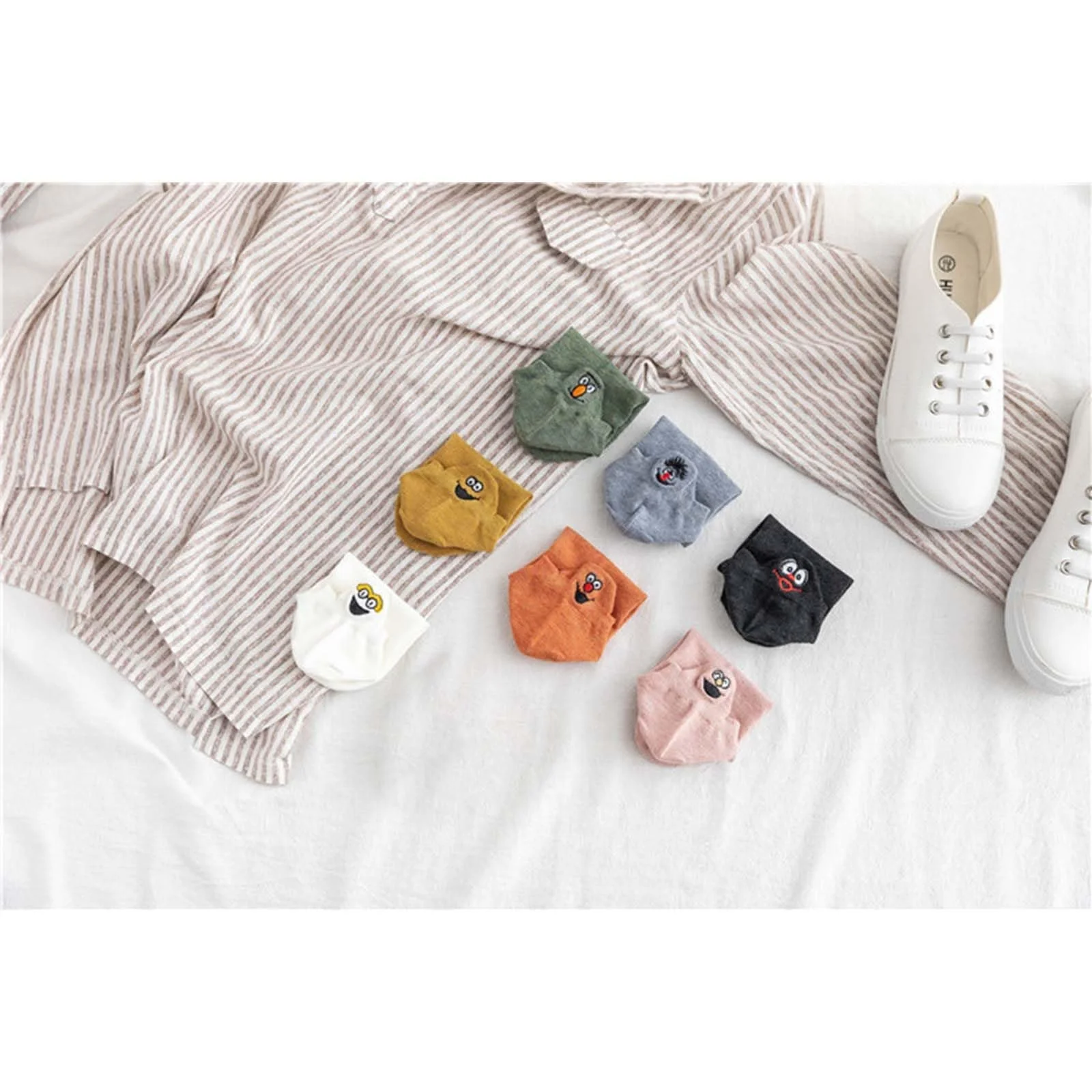 Жіночі шкарпетки Good Mood Socks 39-42 Різнокольорові, 7 пар, фото №5