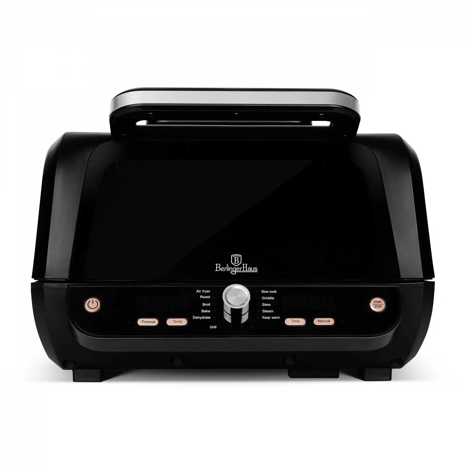 Мультипіч-духовка Berlinger Haus Black-Rose Collection 1800 Вт 6 л Black-Rose Gold, фото №2 Мультипіч-духовка Berlinger Haus Black-Rose Collection 1800 Вт 6 л Black-Rose Gold, фото №2