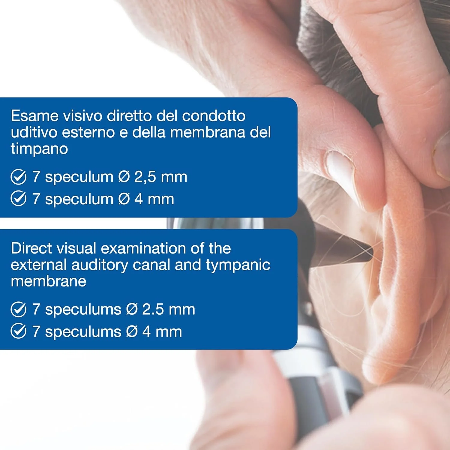 Отоскоп GIMA F.O.SIGMA 2.5V Черный, фото №2 Отоскоп GIMA F.O.SIGMA 2.5V Черный, фото №2