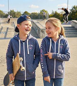 Детская куртка с капюшоном ROCK-IT Apparel Mel I Премиум Унисекс Худи Очень мягкая ткань с принтом на рукаве Размеры 98-164 synthetic.ua - Фото 1