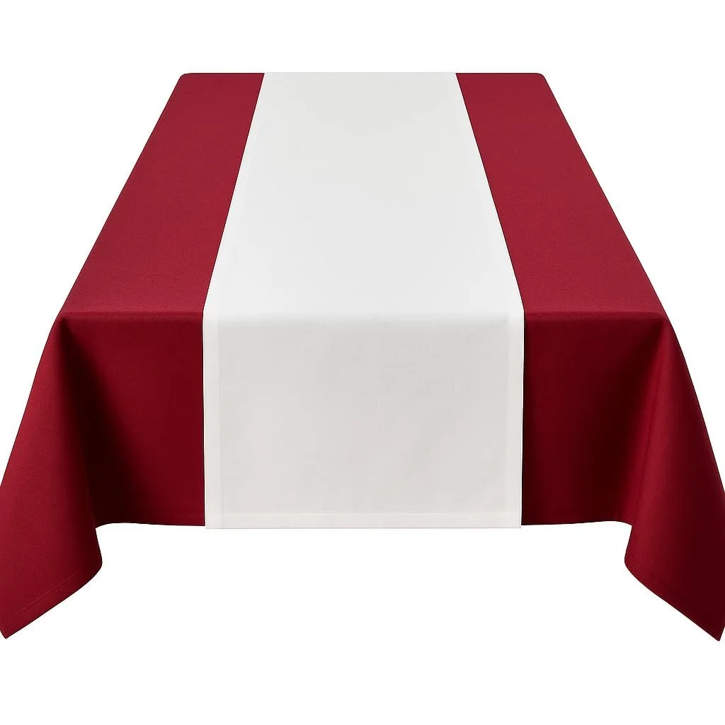 Ранер для столу Cotton 40 x 240 см White, фото №2 Ранер для столу Cotton 40 x 240 см White, фото №2