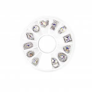 Наклейки для ногтей Beavorty, сплав, украшение для ногтей, гвозди для ногтей, заклепки для маникюра, аксессуары для самодельного нейл-арта - Фото 1