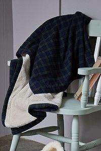 Покривало Lee Valley, Ірландія Ірландська фланель 100% бавовна One Size - 127 x 152 см (Зелений тартан Blackwatch) synthetic.ua - Фото 1