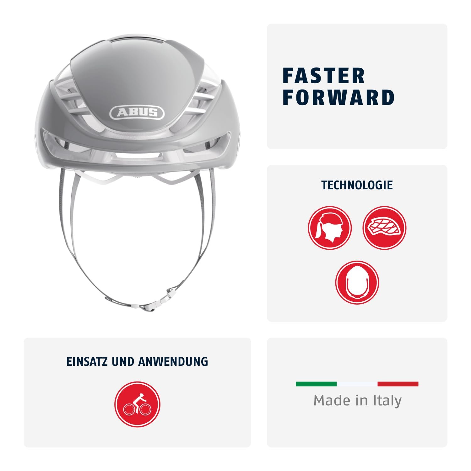 Шолом ABUS Gamechanger 2.0 Road Bike High Performance Aero, фото №2
