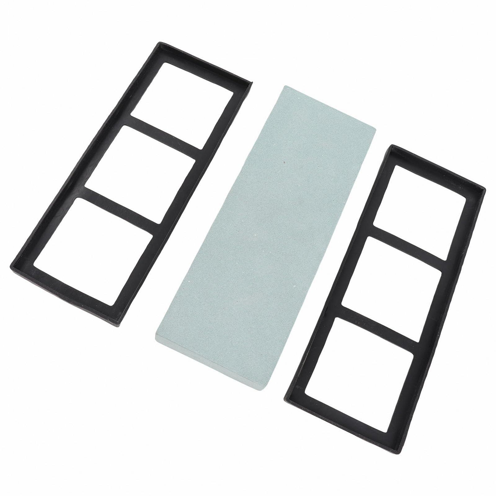 Точильный камень карбид кремния зеленый 320 Grit водный нековзный, фото №3