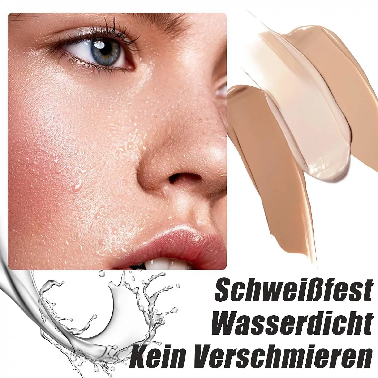 Рідкий консилер для темних кіл та почервонінь, водостійкий та довготривалий консилер, матовий фініш, фото №5