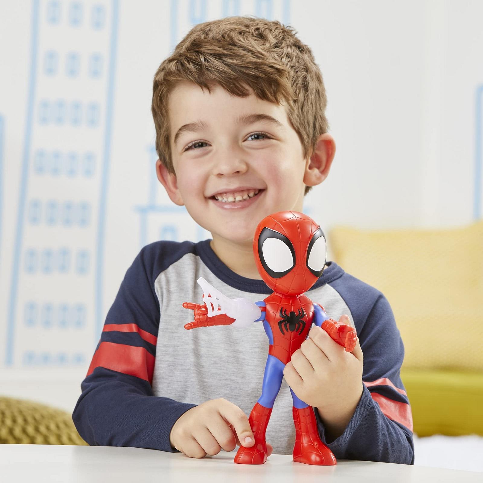 Фигурка Spidey Hasbro Super Large Spidey, игрушка супергероя для детей от 3 лет, разноцветная, фото №6