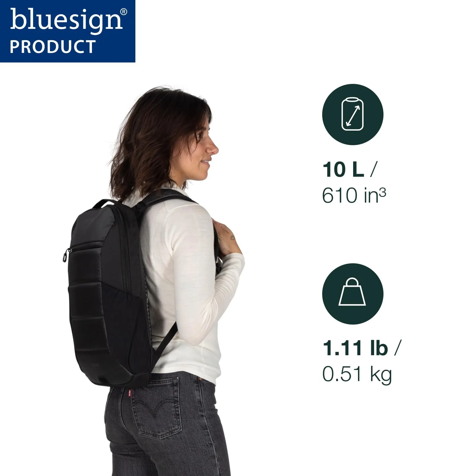 Рюкзак для ноутбука Osprey Ozone Slim Pack Черный, фото №2 Рюкзак для ноутбука Osprey Ozone Slim Pack Черный, фото №2