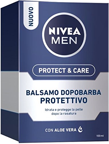 Бальзам после бритья Nivea Men Protect & Care 100 мл (упаковка 2 шт.) с Алоэ Вера, Витамином E и Провитамином B5, фото №4