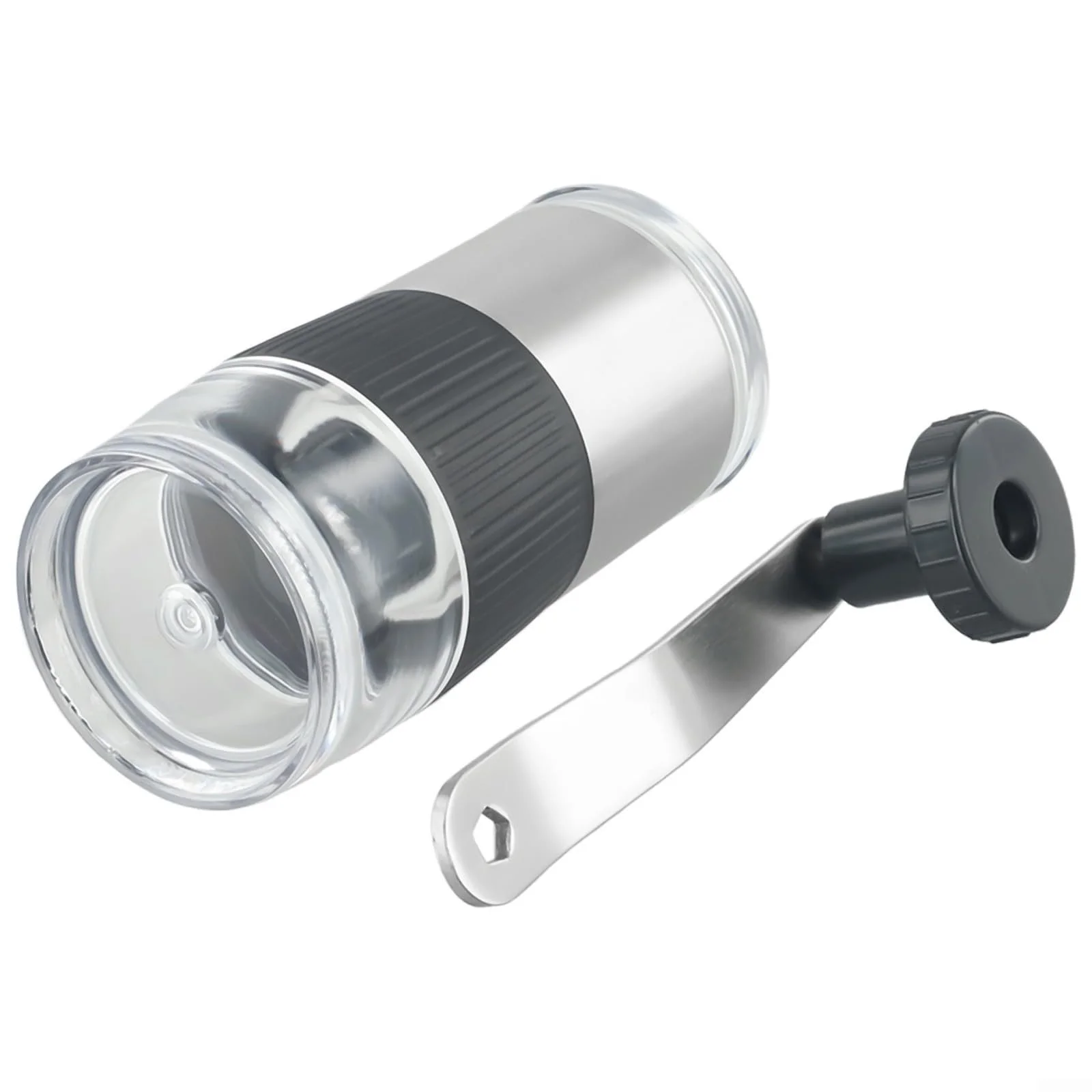 Ручная кофемолка Регулируемые настройки Серебристый, фото №8 Ручная кофемолка Регулируемые настройки Серебристый, фото №8