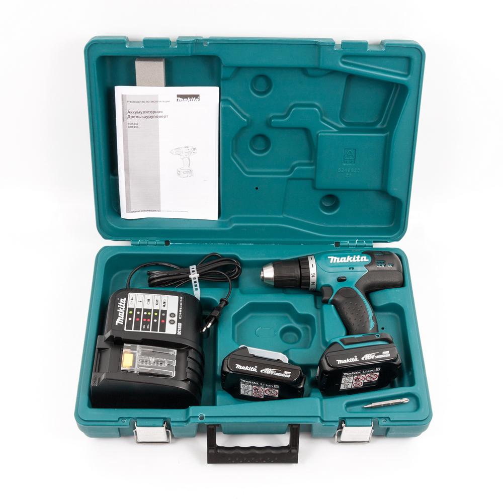 Шуруповерт аккумуляторный Makita DDF453SYE, фото №2 Шуруповерт аккумуляторный Makita DDF453SYE, фото №2