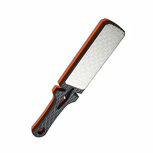 Точильний камінь алмазний двосторонній 400/1000 Grit 5 в 1 з керамічними та вольфрамовими пазами synthetic.ua - Фото 1