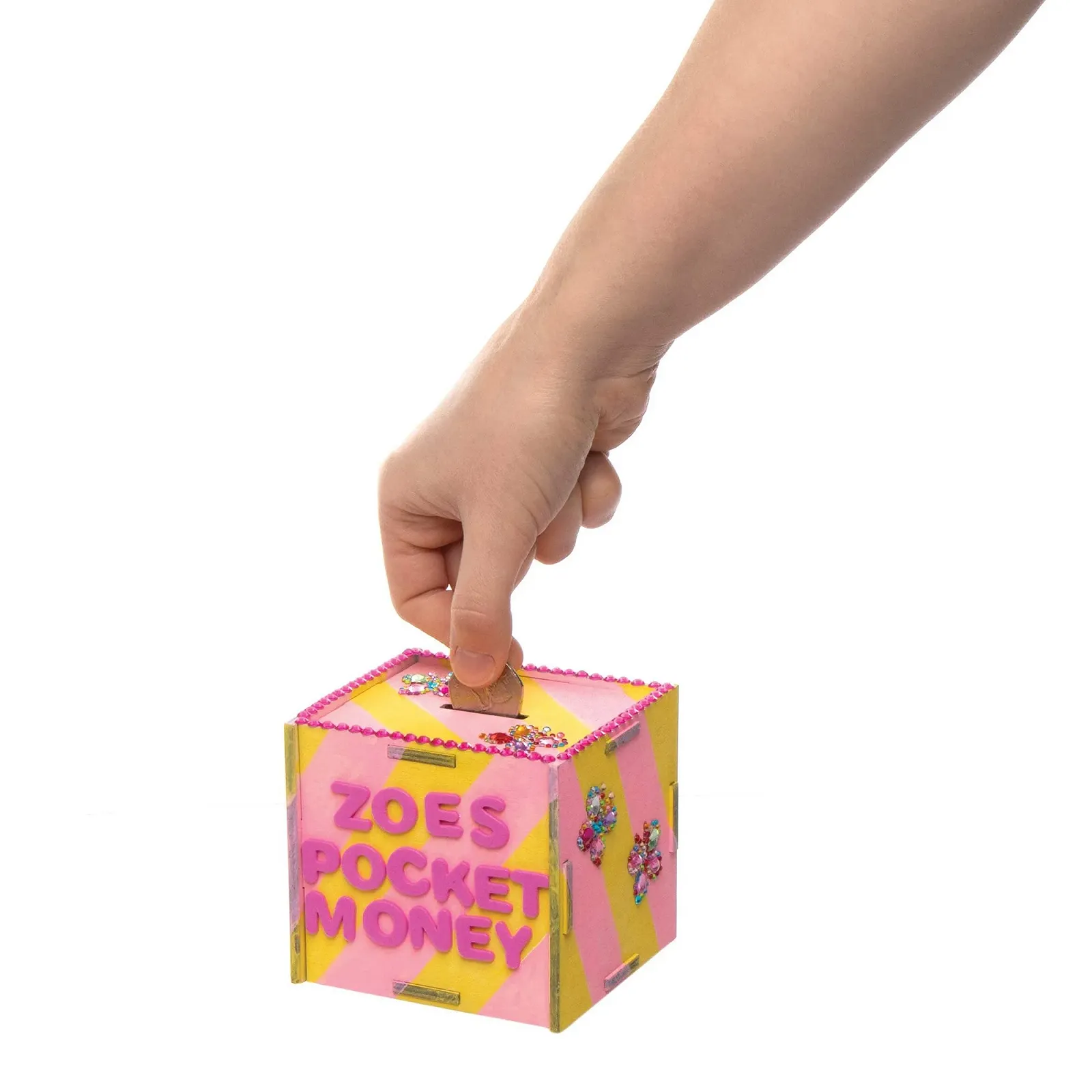 Копилка Baker Ross Деревянная для детского творчества 9,5 см 30 шт., фото №7