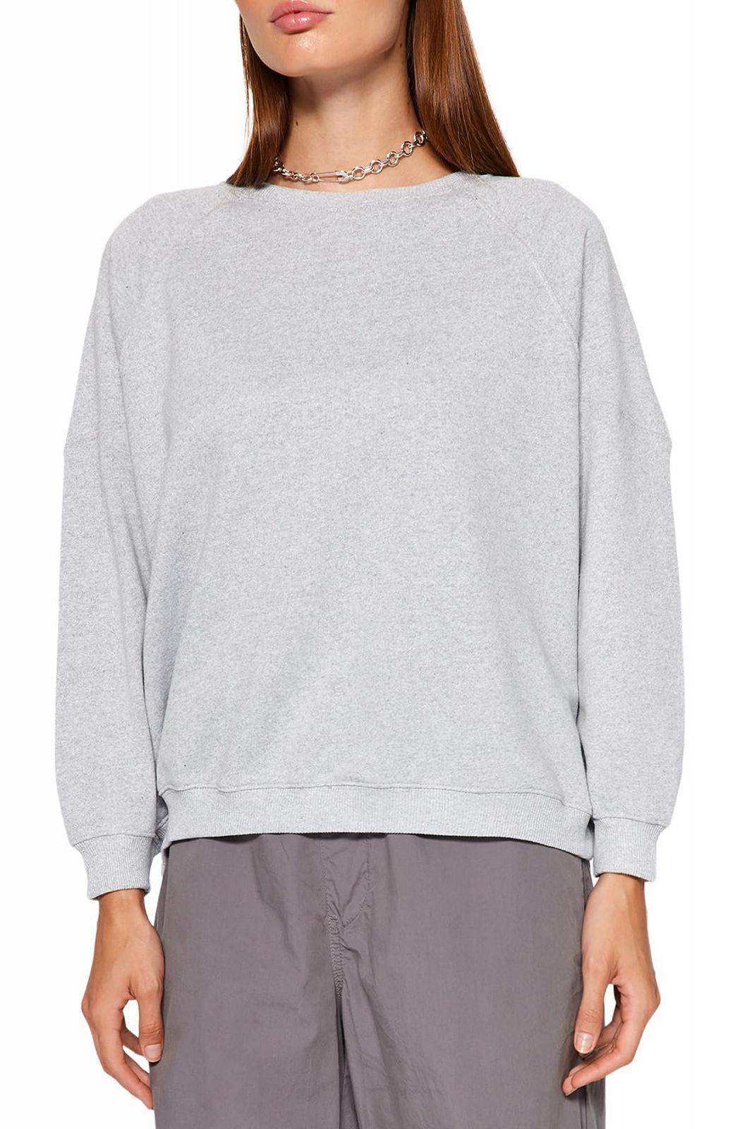 Женский свитшот TRENDYOL Oversize, однотонный, с круглым вырезом, фото №4 Женский свитшот TRENDYOL Oversize, однотонный, с круглым вырезом, фото №4