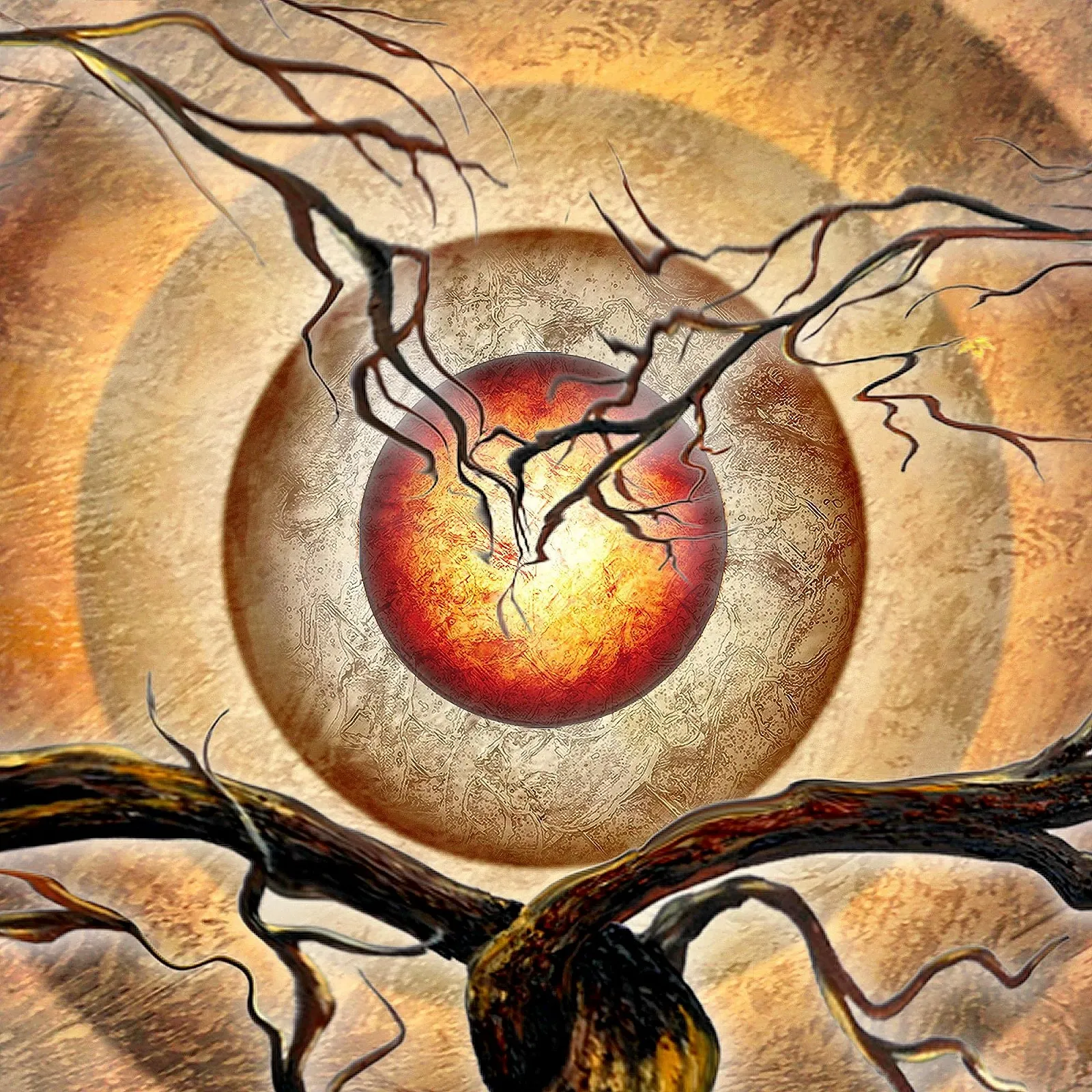 Картина настінна Runa Art 300856a Abstract Figures флізелінове полотно, фото №7 Картина настінна Runa Art 300856a Abstract Figures флізелінове полотно, фото №7