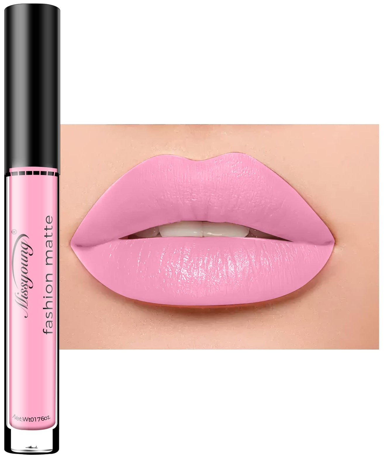 Рідка помада Allbesta Waterproof Durable Matte Lipstick 1#, фото №1