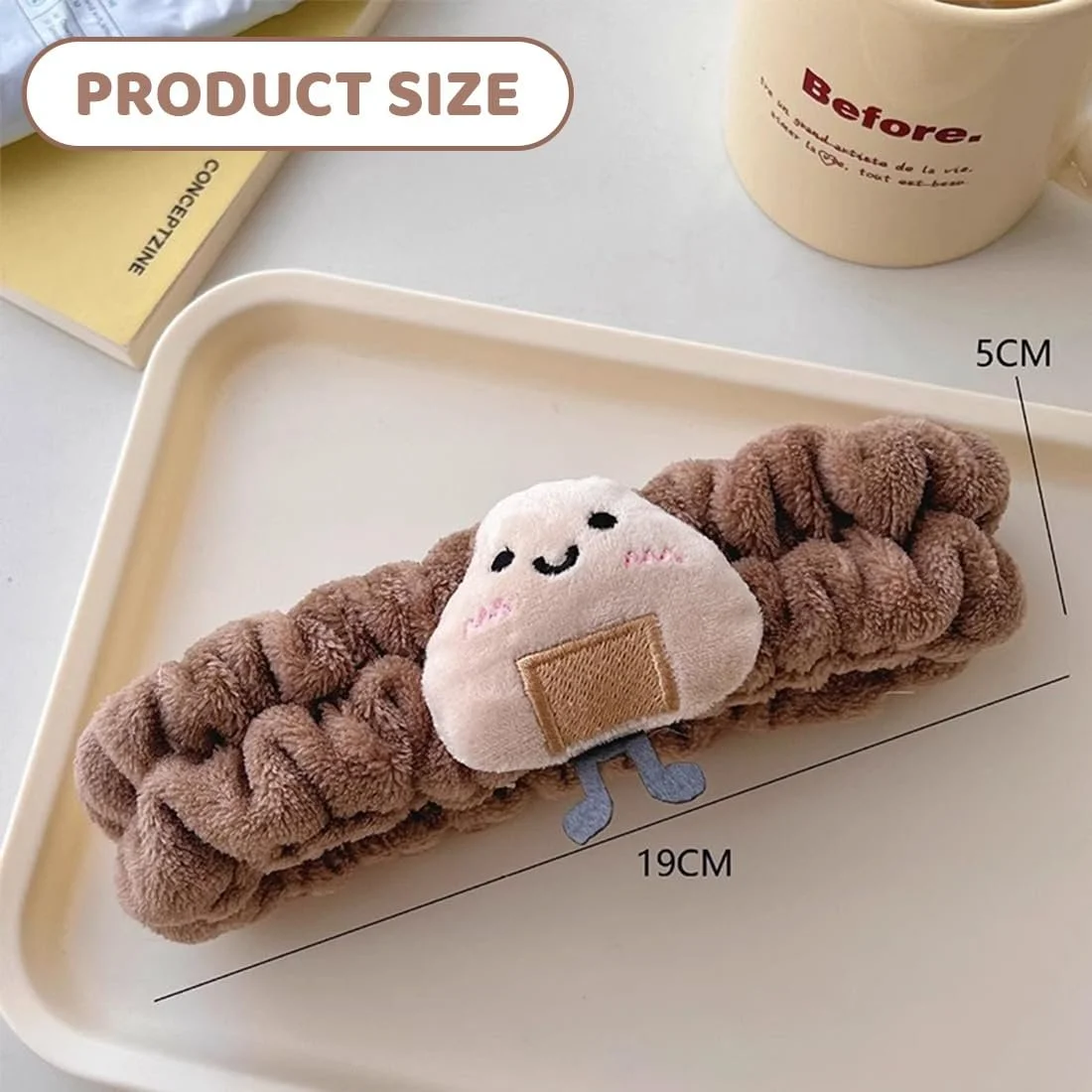 Пов'язка для обличчя Spa, набір браслетів для миття зап'ястя, фото №2 Пов'язка для обличчя Spa, набір браслетів для миття зап'ястя, фото №2