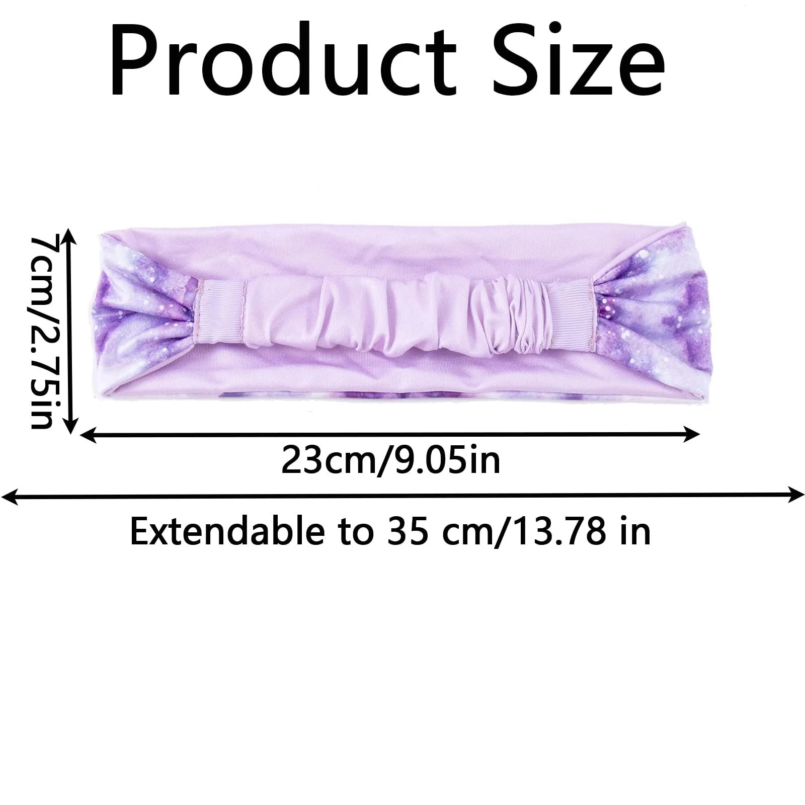 Пов'язка на голову BLMHTWO Набір з 4, фото №2