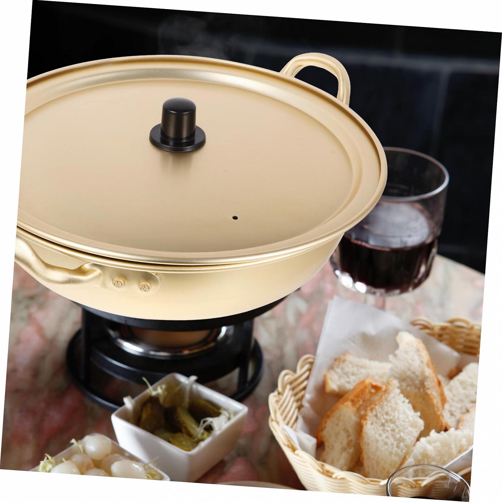 Кастрюля BESTonZON Korean Ramen Pot Набор кастрюль Алюминий Жёлтый, фото №3