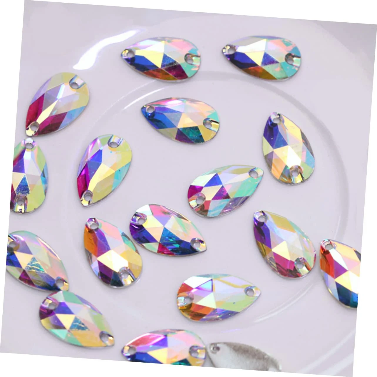 Стрази Ipetboom Краплеподібні Плоска задня частина 150 шт., фото №7