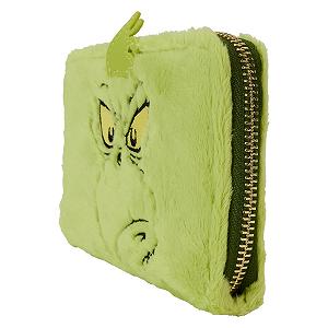 Кошелек Loungefly Dr. Seuss Plush Grinch Glow Cosplay на молнии, разноцветный, стандартный размер synthetic.ua - Фото 1