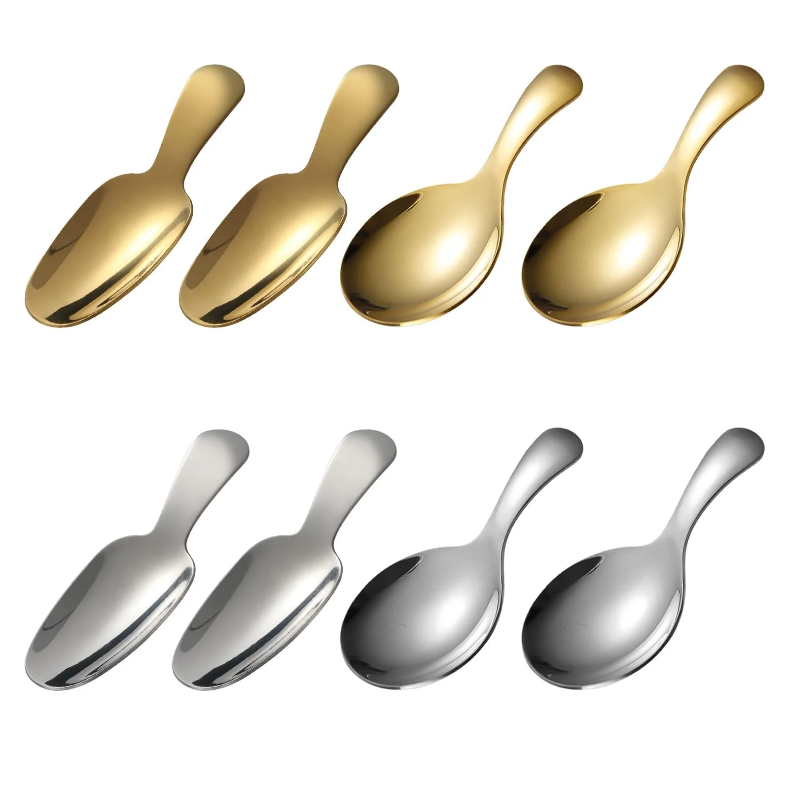 Ложка Кофейная из нержавеющей стали (8 шт), фото №1