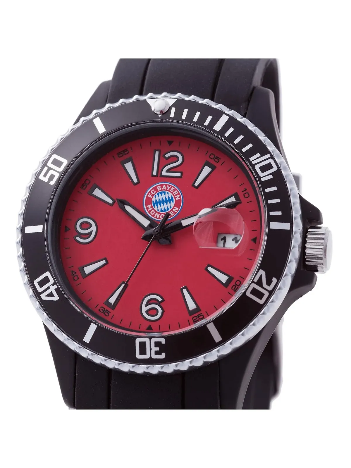 Фанские часы FC Bayern M
chen I Взрослые I Черные I Футбол, черный, Ремешок., фото №3 Фанские часы FC Bayern M
chen I Взрослые I Черные I Футбол, черный, Ремешок., фото №3