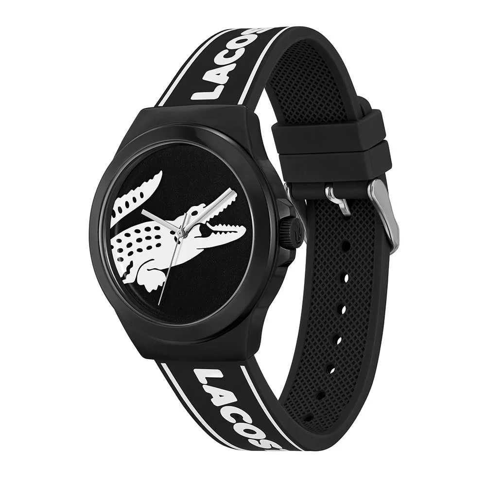 Аналоговий годинник Lacoste NEOCROC 2011185 Чорний, фото №2 Аналоговий годинник Lacoste NEOCROC 2011185 Чорний, фото №2