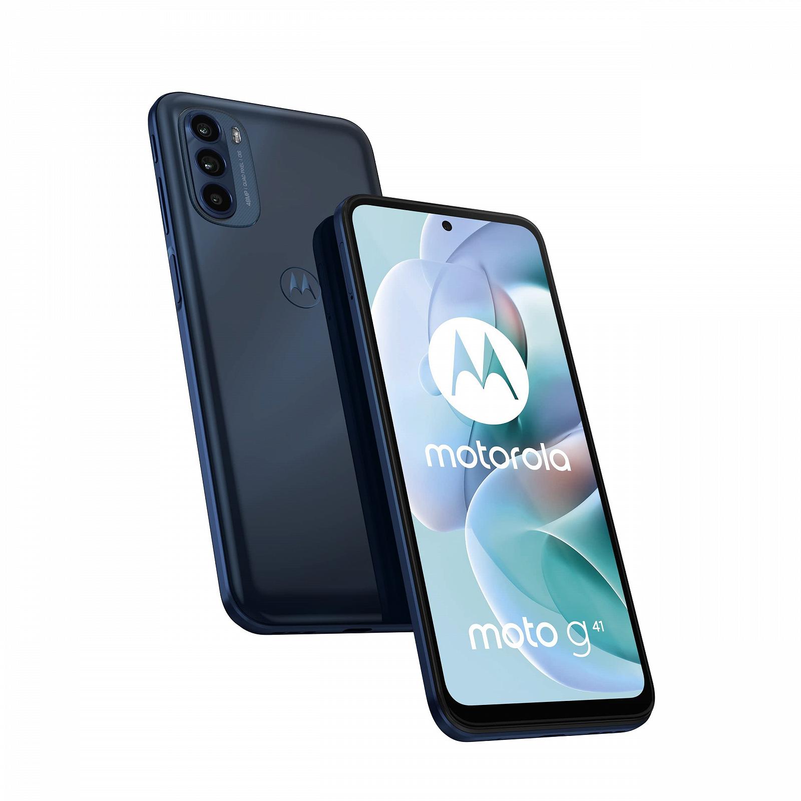 Смартфон Motorola Moto G41 4/128GB Dual SIM Meteorite-Black, фото №6