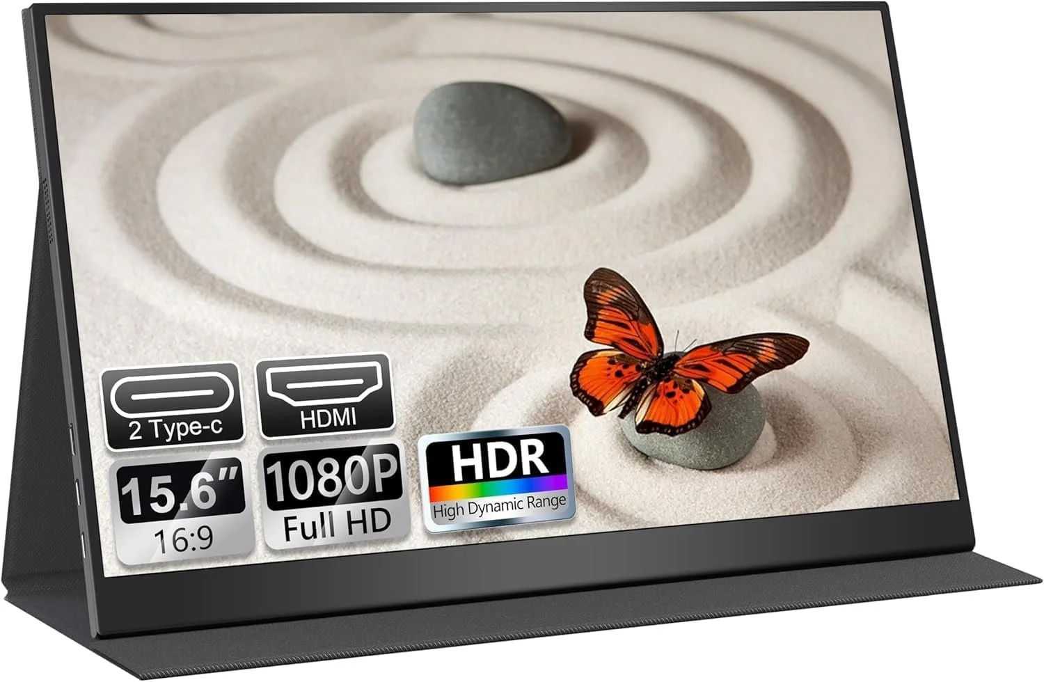 Монитор портативный 15.6" UFYQL M156F04 Full HD 60 Гц, фото №1