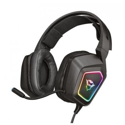 Наушники Trust GXT 450 Blizz RGB 7.1 Surround Gaming Headset BLACK 23191, фото №1