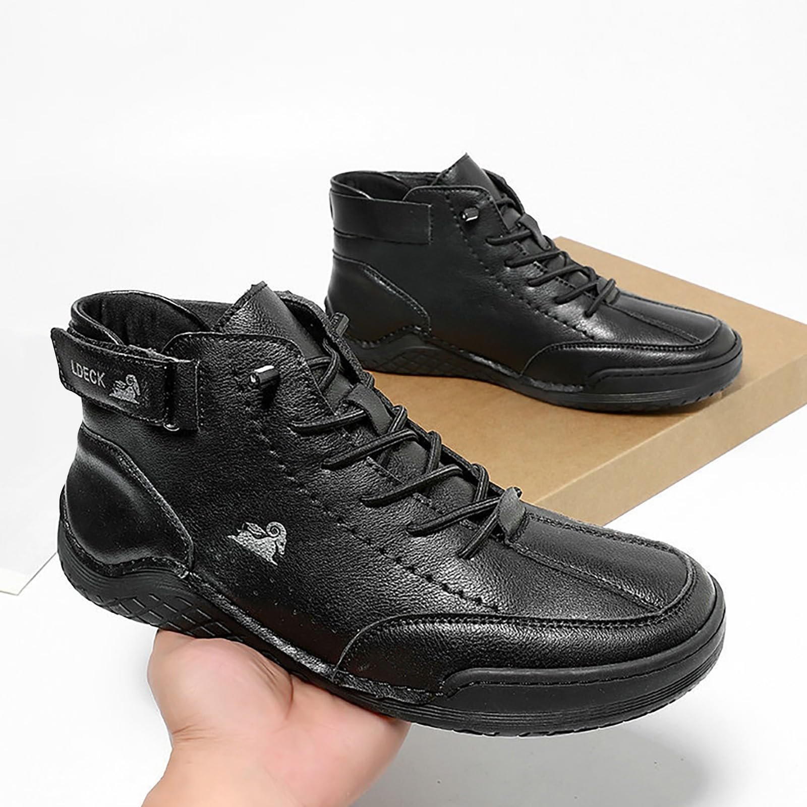 Ботинки Lvnsdknerse Barefoot, кожаные высокие альпака, ковбойские, итальянские, водонепроницаемые, унисекс, размеры, фото №5 Ботинки Lvnsdknerse Barefoot, кожаные высокие альпака, ковбойские, итальянские, водонепроницаемые, унисекс, размеры, фото №5