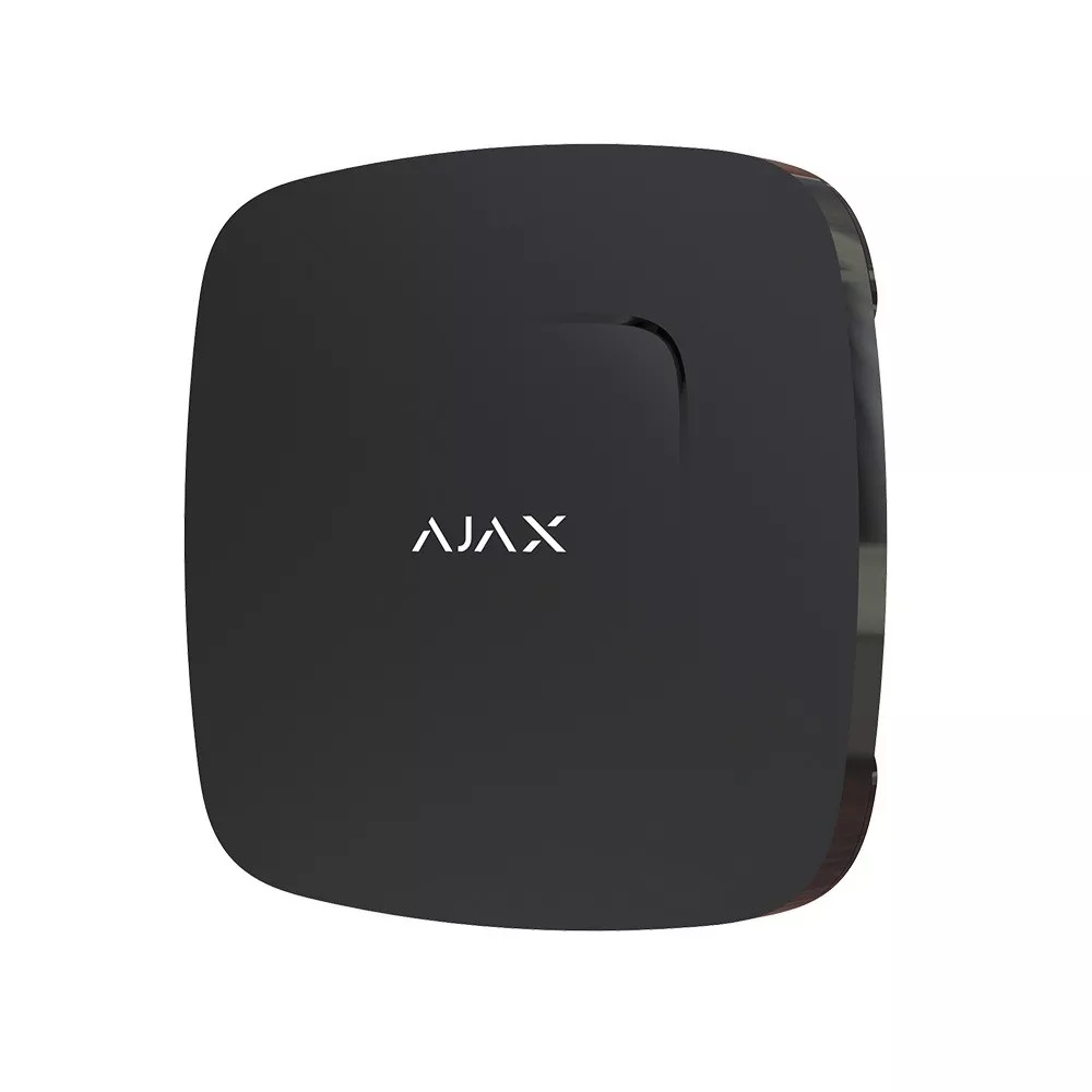 Бездротовий датчик детектування диму і чадного газу Ajax FireProtect Plus black, фото №1