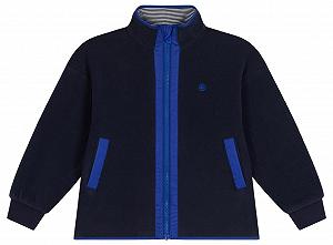 Флисовая куртка с длинными рукавами Petit Bateau для мальчиков - Фото 1