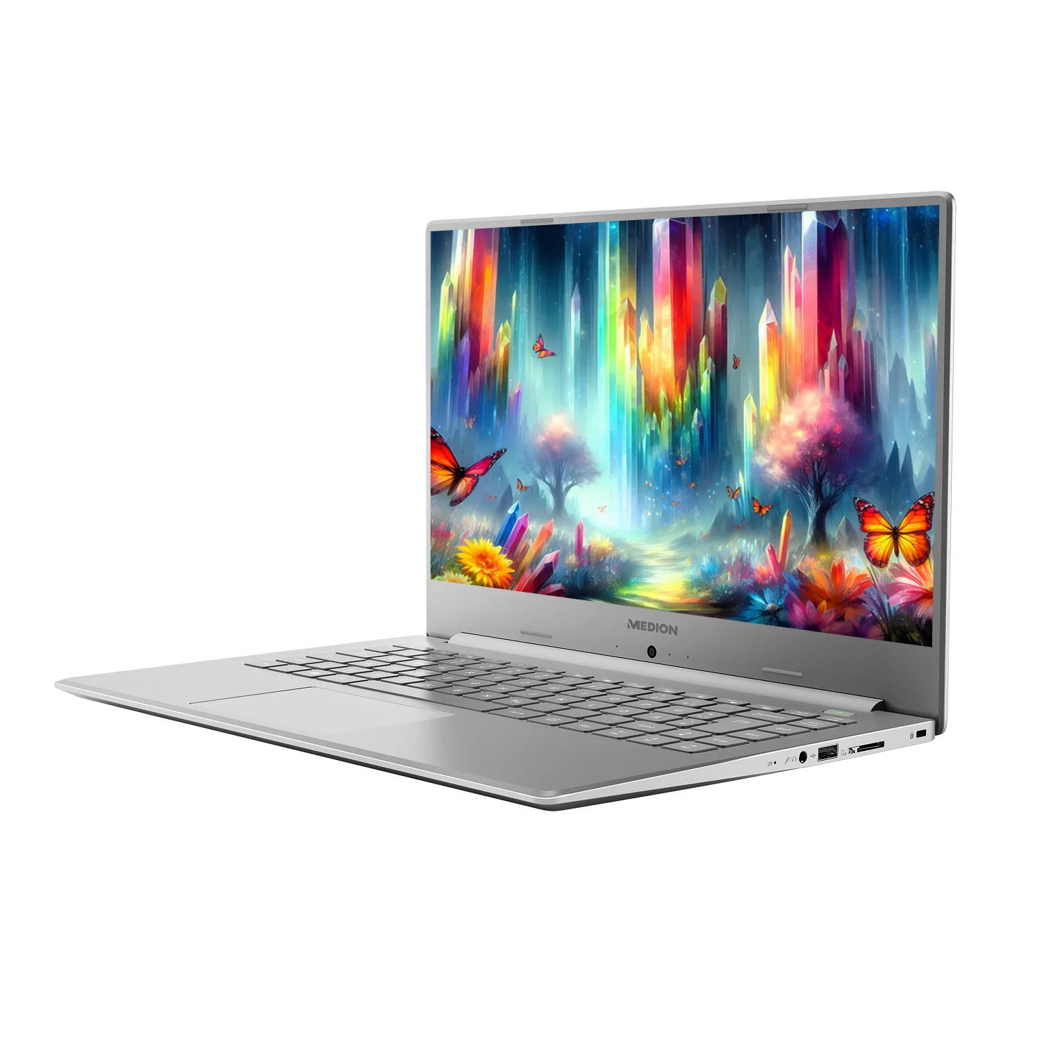 Ноутбук 15.6'' Medion (Lenovo Group) Akoya S6445 | Intel Core i3-8145U | IPS (1920x1080) FullHD | RAM DDR4 16 ГБ | SSD 256 ГБ | Intel UHD Graphics 620 | Металевий корпус | Win11 (5091), фото №3