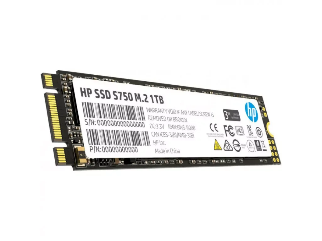 Накопичувач SSD HP S750 M.2 2280 1TB (16L57AA), фото №2
