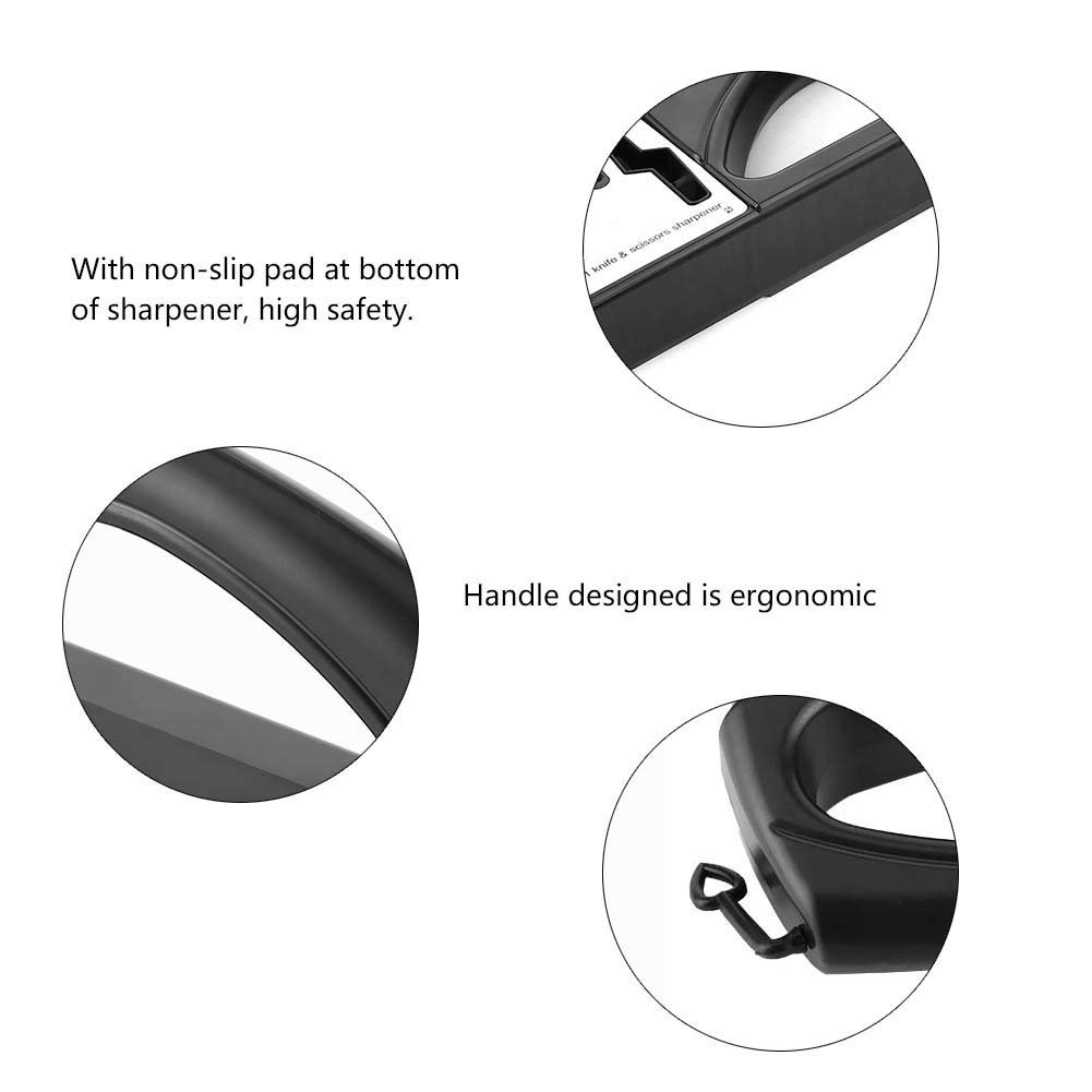 Точилка для ножей 4-ступенчатая Бытовая с фиксированным углом Спортивная/Кухонная, фото №6