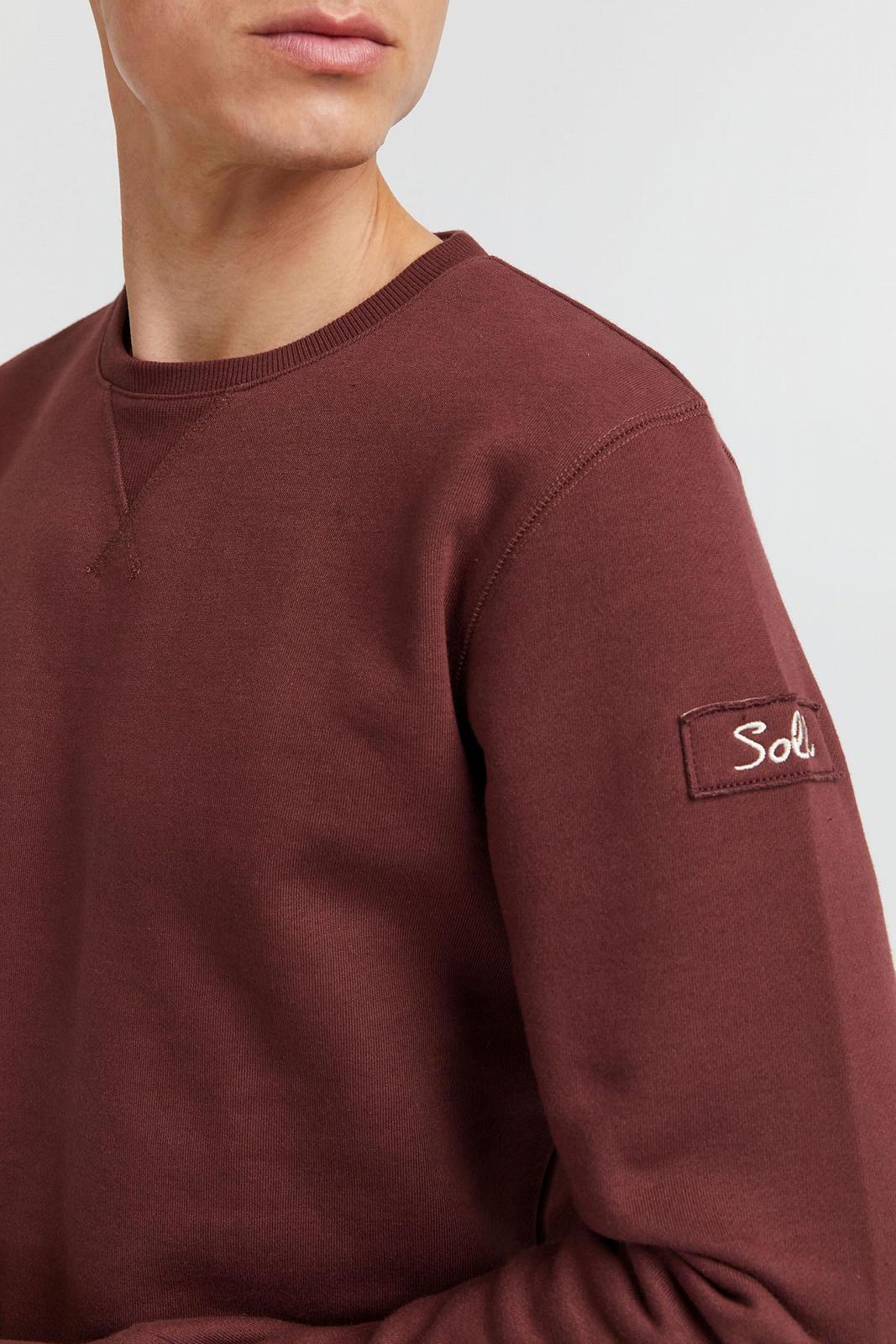 Світшот Solid SDTrip O-Neck Чоловічий з круглим вирізом, манжетами в рубчик, суміш бавовни, стандартний крій, фото №5