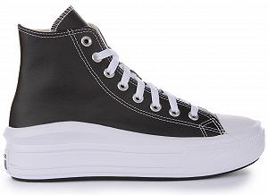 Кросівки Converse Chuck Taylor All Star Move Platform Foundational Leather жіночі synthetic.ua - Фото 1